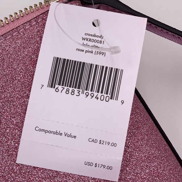 Kate Spade Lola Glitter Crossbody and Card Holder - Picture 11 of 12